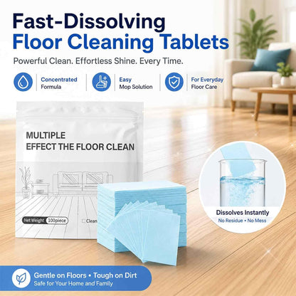 Multi-Effect Floor Clean Solution for Hardwood, Laminate, Tile (100 Piece) (PL)