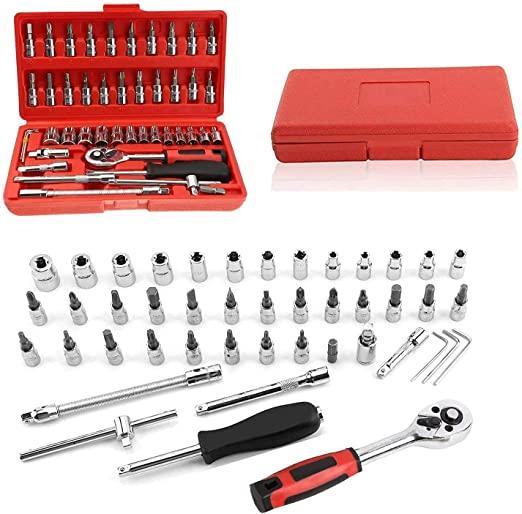 Screwdrivers Set Opening Repair Tools Kit (1 Set 46Pcs)